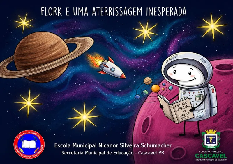 Flork e uma aterrissagem inesperada, página 1